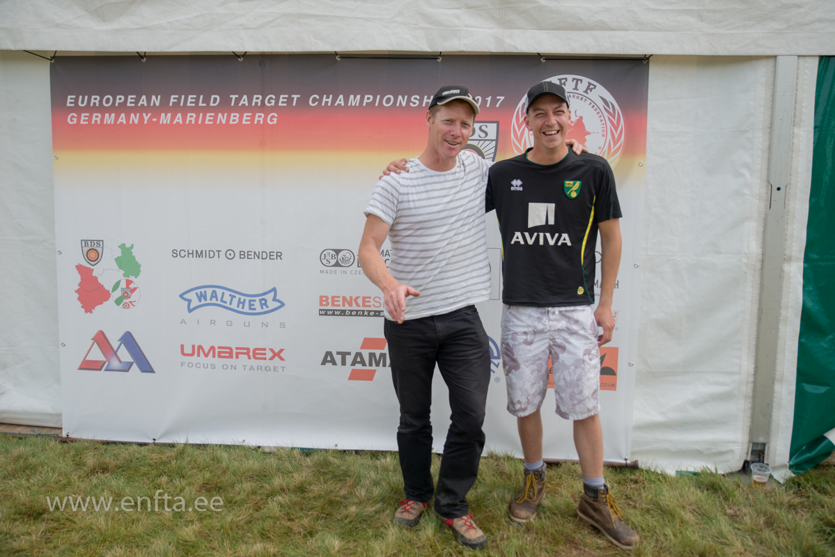 943 Simon Ayers and Nathan Reeve from England